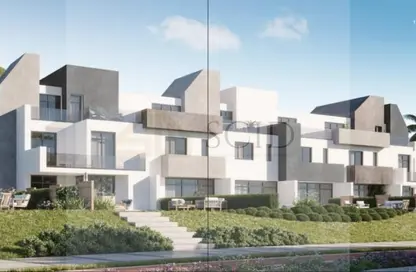 Townhouse - 3 Bedrooms - 3 Bathrooms for sale in Rivers - New Zayed City - Sheikh Zayed City - Giza