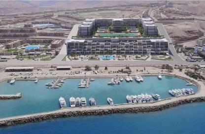 Chalet - 2 Bedrooms - 2 Bathrooms for sale in Marina Hills - Al Ain Al Sokhna - Suez