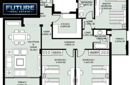 Apartment - 3 Bedrooms - 3 Bathrooms for sale in JAYD Residence - 5th Settlement Compounds - The 5th Settlement - New Cairo City - Cairo