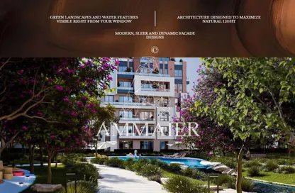 Apartment - 1 Bedroom - 1 Bathroom for sale in Karma Residence - 16th District - Sheikh Zayed City - Giza