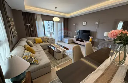 Apartment - 2 Bedrooms - 2 Bathrooms for rent in Park Side Residence - Zed Towers - Sheikh Zayed Compounds - Sheikh Zayed City - Giza