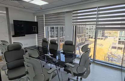 Office Space - 5 Bedrooms - 2 Bathrooms for rent in Cairo Festival City - North Investors Area - New Cairo City - Cairo
