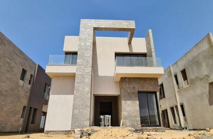 Twin House - 4 Bedrooms - 4 Bathrooms for sale in Hadaba - Fayoum Desert road - 6 October City - Giza
