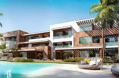 Chalet - 4 Bedrooms - 4 Bathrooms for sale in Azha North - Ras Al Hekma - North Coast