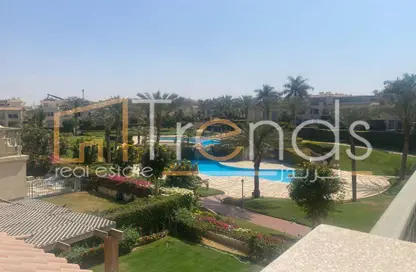 Twin House - 4 Bedrooms - 4 Bathrooms for sale in Al Patio 2 - North Investors Area - New Cairo City - Cairo