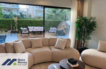 Apartment - 3 Bedrooms - 3 Bathrooms for rent in Lake View Residence - 5th Settlement Compounds - The 5th Settlement - New Cairo City - Cairo