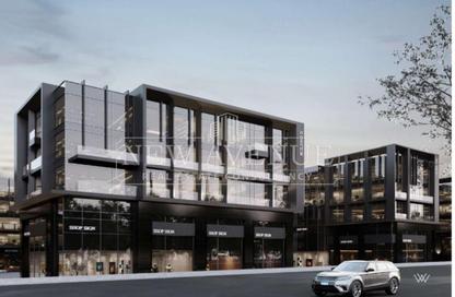 Office Space - Studio - 2 Bathrooms for sale in The Waterway View - 90 Street - The 5th Settlement - New Cairo City - Cairo