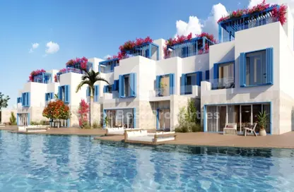 Chalet - 3 Bedrooms - 2 Bathrooms for sale in Marseilia Beach 5 - Ras Al Hekma - North Coast