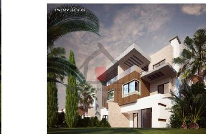 Twin House - 3 Bedrooms - 3 Bathrooms for sale in New Giza - Cairo Alexandria Desert Road - 6 October City - Giza