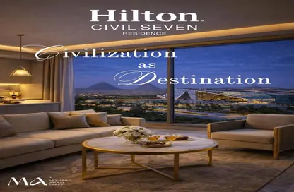 Hotel Apartment - Studio - 1 Bathroom for sale in Sun Capital - Fayoum Desert road - 6 October City - Giza