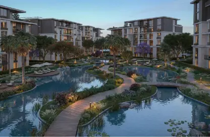 شقة - 4 غرف نوم - 3 حمامات للبيع في مجمع تسلا السكني - طريق الواحات - مدينة 6 أكتوبر - الجيزة