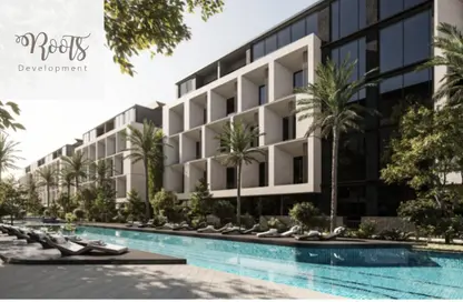 Apartment - 2 Bedrooms - 1 Bathroom for sale in Blanks - South Investors Area - New Cairo City - Cairo