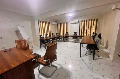 Office Space - Studio - 4 Bathrooms for rent in Al Diplomaseen - 2nd District - Sheikh Zayed City - Giza