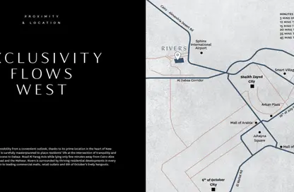 تاون هاوس - 4 غرف نوم - 3 حمامات للبيع في ريفرز - مدينة زايد الجديدة - الشيخ زايد - الجيزة