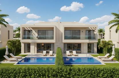 Twin House - 3 - 4 for sale in Hood 1 St. - Green Belt - 6 October City - Giza