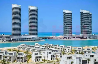 شاليه - 2 غرف نوم - 2 حمامات للبيع في مدينة العلمين الجديدة - العلمين - الساحل الشمالي