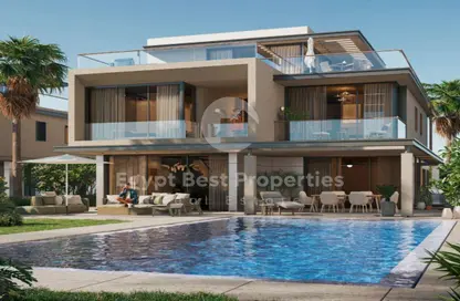 Villa - 5 Bedrooms - 6 Bathrooms for sale in Badya Palm Hills - 6 October Compounds - 6 October City - Giza