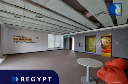 Office Space - 4 Bedrooms - 2 Bathrooms for rent in V90 - North Teseen St. - The 5th Settlement - New Cairo City - Cairo