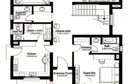 Villa - 5 Bedrooms - 5 Bathrooms for sale in City Gate - 5th Settlement Compounds - The 5th Settlement - New Cairo City - Cairo