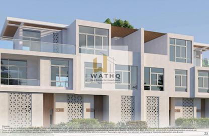 تاون هاوس - 4 غرف نوم - 4 حمامات للبيع في نورث ايدج تاورز - مدينة العلمين الجديدة - العلمين - الساحل الشمالي