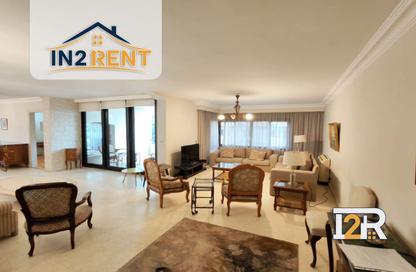 Apartment - 3 Bedrooms - 4 Bathrooms for rent in Sarayat Al Maadi - Hay El Maadi - Cairo