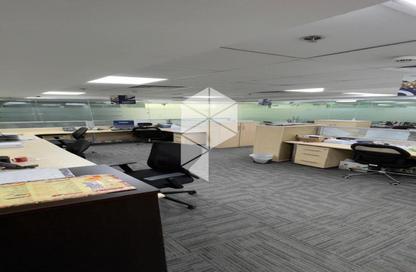Office Space - Studio - 2 Bathrooms for rent in Bank Center Street - South Teseen St. - The 5th Settlement - New Cairo City - Cairo
