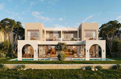 Twin House - 4 Bedrooms - 6 Bathrooms for sale in Modon Abu Dhabi - Ras Al Hekma - North Coast