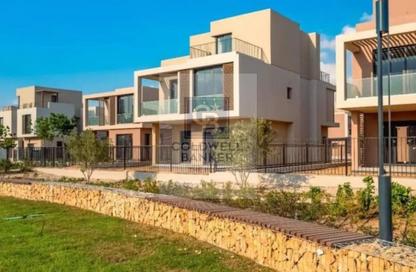 Townhouse - 3 Bedrooms - 3 Bathrooms for sale in Vye Sodic - New Zayed City - Sheikh Zayed City - Giza Townhouse - 3 Bedrooms - 3 Bathrooms for sale in Vye Sodic - New Zayed City - Sheikh Zayed City - Giza