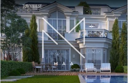 Townhouse - 3 Bedrooms - 3 Bathrooms for sale in Kingsway - Boulevard Road - Green Belt - 6 October City - Giza