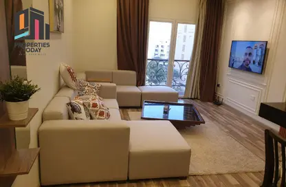 Apartment - Studio - 2 Bathrooms for rent in Hyde Park - New Cairo City - Cairo