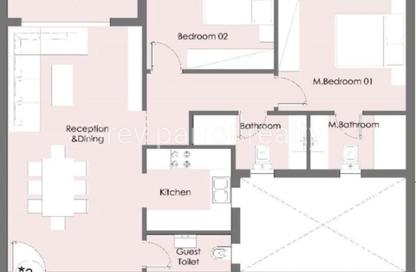 Apartment - 2 Bedrooms - 2 Bathrooms for sale in Capital Gardens   Palm Hills - Mostakbal City Compounds - Mostakbal City - Future City - Cairo
