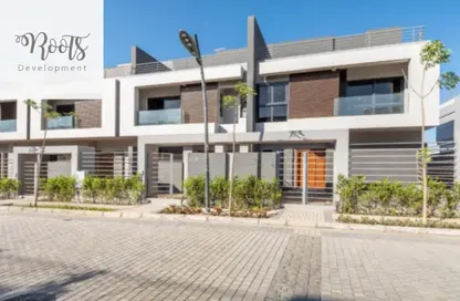 Townhouse - 3 Bedrooms - 3 Bathrooms for sale in Patio Al Zahraa - Sheikh Zayed Compounds - Sheikh Zayed City - Giza