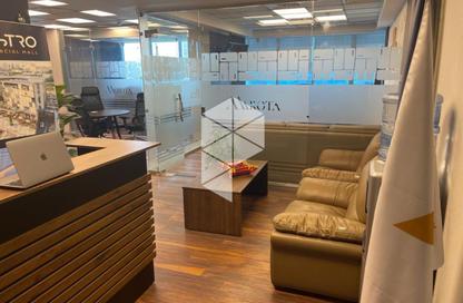 Office Space - Studio - 2 for rent in Bank Center Street - South Teseen St. - The 5th Settlement - New Cairo City - Cairo