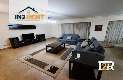 Apartment - 4 Bedrooms - 4 Bathrooms for rent in Degla Square - Degla - Hay El Maadi - Cairo Apartment - 4 Bedrooms - 4 Bathrooms for rent in Degla Square - Degla - Hay El Maadi - Cairo