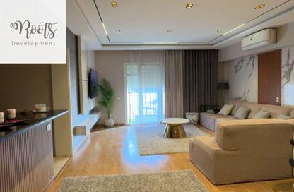 Apartment - 2 Bedrooms - 3 Bathrooms for rent in October Plaza - 6 October Compounds - 6 October City - Giza