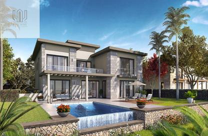 Twin House - 4 Bedrooms - 4 Bathrooms for sale in Swan Lake West - 6 October Compounds - 6 October City - Giza