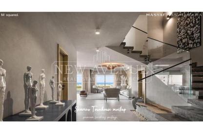 Townhouse - 4 - 4 for sale in Al Masyaf - Ras Al Hekma - North Coast