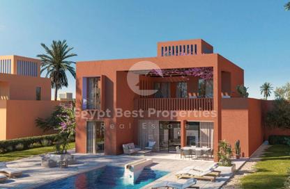 Townhouse - 3 Bedrooms - 4 Bathrooms for sale in Shedwan Resort - El Gouna - Hurghada - Red Sea