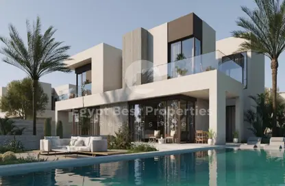 Twin House - 3 Bedrooms - 4 Bathrooms for sale in Solana East - 5th Settlement Compounds - The 5th Settlement - New Cairo City - Cairo