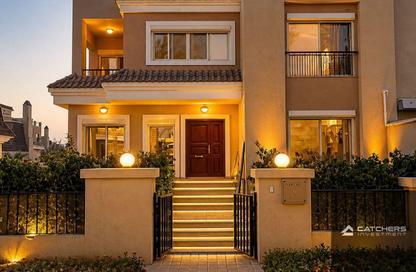 Villa - 5 Bedrooms - 4 Bathrooms for sale in Sarai - Mostakbal City Compounds - Mostakbal City - Future City - Cairo