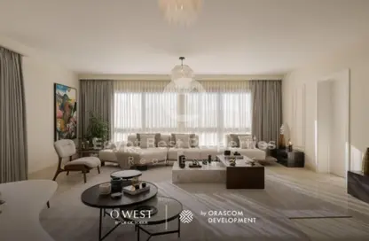 Penthouse - 4 Bedrooms - 4 Bathrooms for sale in O West - 6 October Compounds - 6 October City - Giza