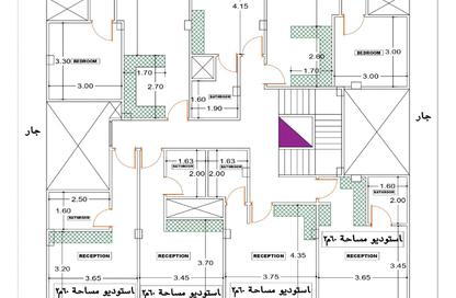 Apartment - 1 - 1 for sale in El Hadaba District - Hurghada - Red Sea Apartment - 1 - 1 for sale in El Hadaba District - Hurghada - Red Sea