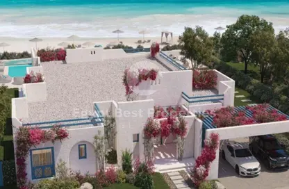 تاون هاوس - 4 غرف نوم - 4 حمامات للبيع في مارسيليا بيتش 5 - راس الحكمة - الساحل الشمالي