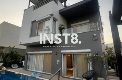 فيلا - 4 غرف نوم - 4 حمامات للايجار في جاردن ريزدنس - هايد بارك - مدينة القاهرة الجديدة - القاهرة