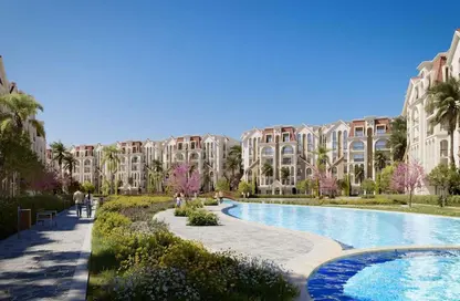 Apartment - 2 Bedrooms - 2 Bathrooms for sale in Jiwar - The 6th Settlement - New Cairo City - Cairo