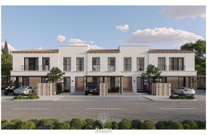 Townhouse - 4 - 4 for sale in Wadi Yemm - Ras Al Hekma - North Coast