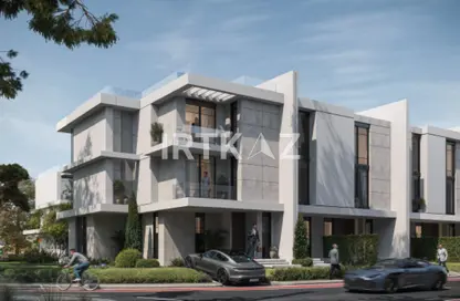 تاون هاوس - 3 غرف نوم - 4 حمامات للبيع في ريفرتون - المستثمرين الجنوبية - مدينة القاهرة الجديدة - القاهرة