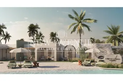 Chalet - 2 Bedrooms - 1 Bathroom for sale in The Med - Ras Al Hekma - North Coast