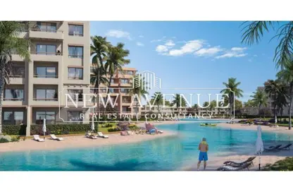 Chalet - 2 Bedrooms - 2 Bathrooms for sale in Hacienda Waters - Qesm Ad Dabaah - North Coast