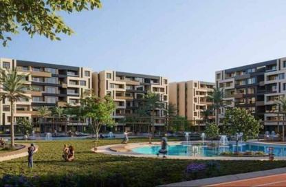 Apartment - 2 Bedrooms - 1 Bathroom for sale in Al Shouyfat - 5th Settlement Compounds - The 5th Settlement - New Cairo City - Cairo